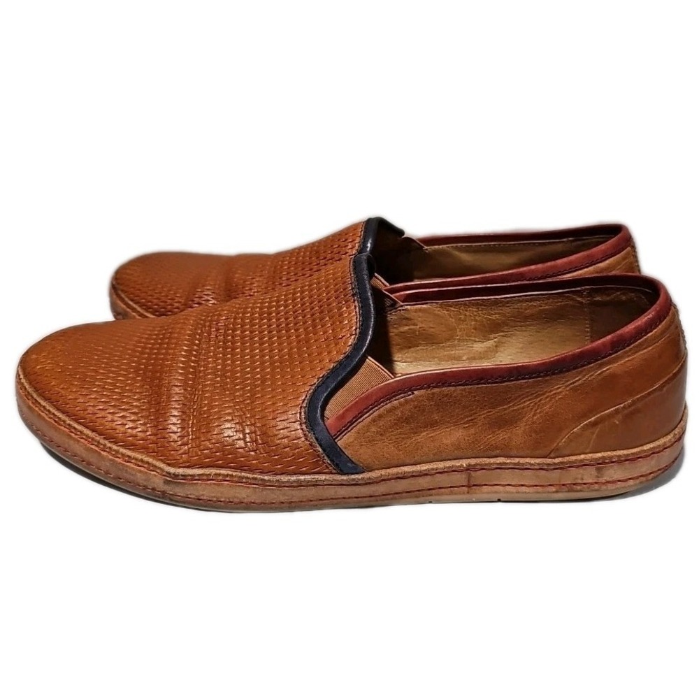 Donald J Pliner Driving Moccasin Loafers Saddle Leather Jefrey Driver Men 11